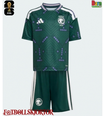 Saudiarabien Hemmakläder Barn VM 2026 Kortärmad (+ Korta byxor)